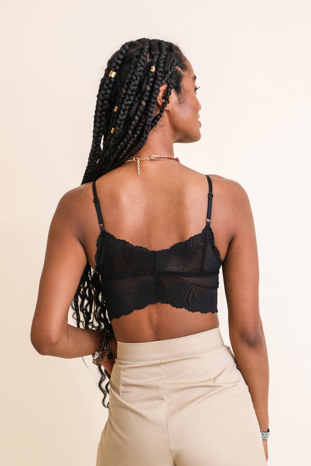 Leto Accessories - Wholesale Bralette - Women's - 🦋 Fly Like a Butterfly Lace Bralette - Summer Love9