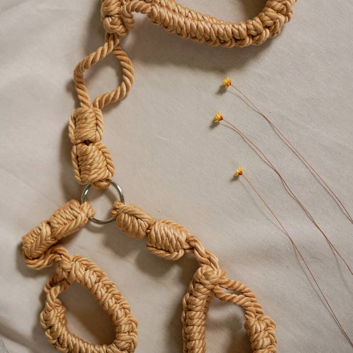 The Natural Love Company - Wholesale Sex Toy - Kanuka | Collar To Wrist Restraint | Soft Body Restraint