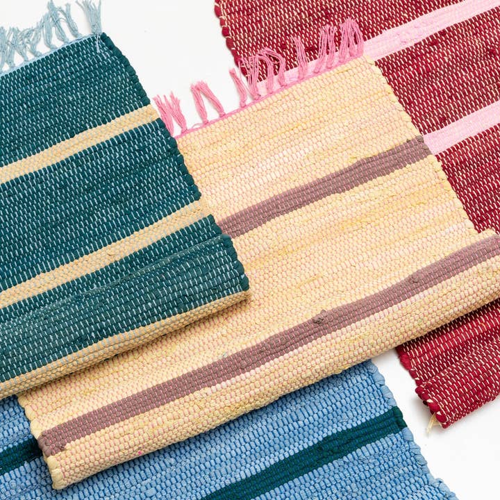 Tarta Gelatina - Venta al por mayor Alfombra pequeña - Alfombra reciclada artesanal33