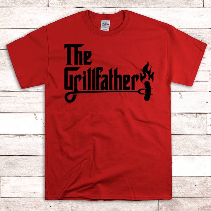 Grillfather Father Pappa Grillskjorta för wholesale av Sweet Tees