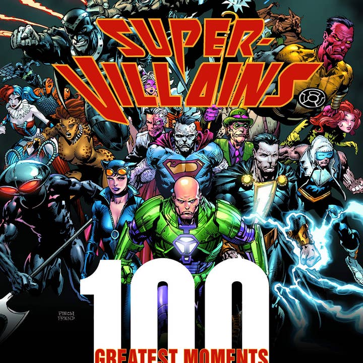 Boon Books - Wholesale Comic Book - DC Comics Super-Villains: 100 Greatest Moment by Greenberger, Robert