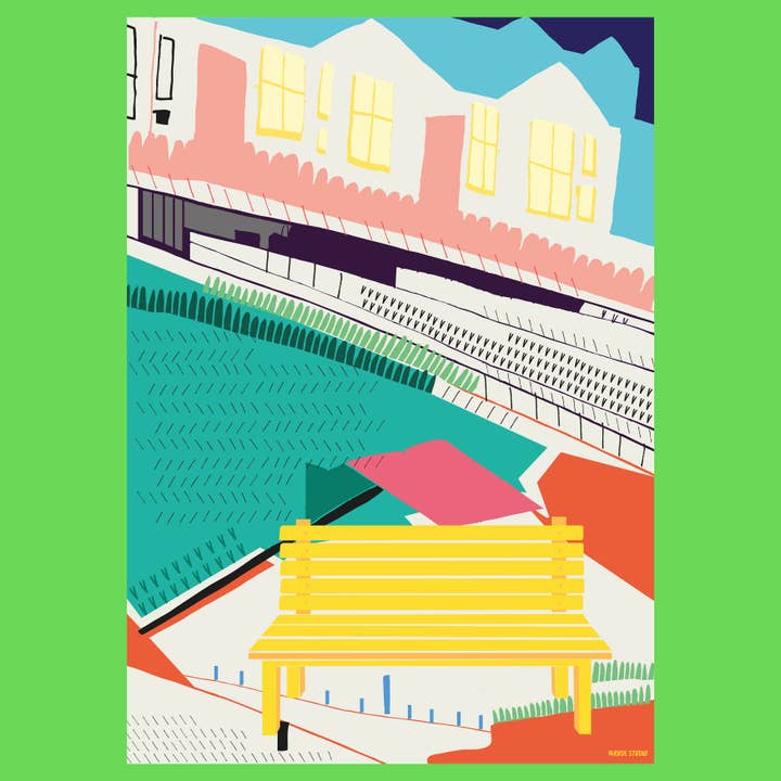 Giclée-tryck "Park Life" för wholesale av RUDE