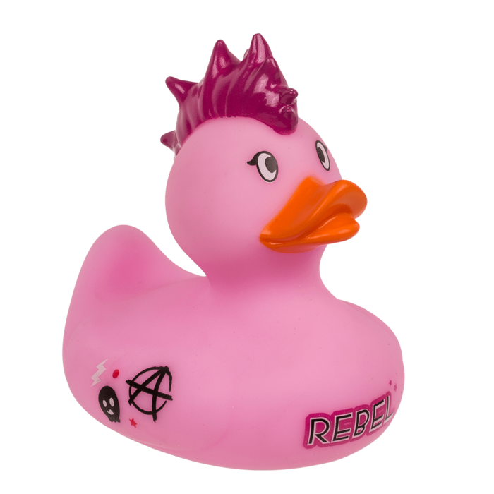 Out of the blue KG - Wholesale Squishy Toy - Kids & Baby - Punk Squeaking Duck, ca. 10 cm,2