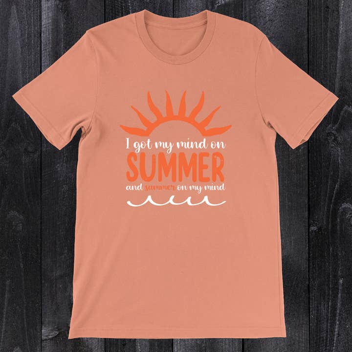 T-shirts Daydream Summer On My Mind pour la vente par Daydream Tees