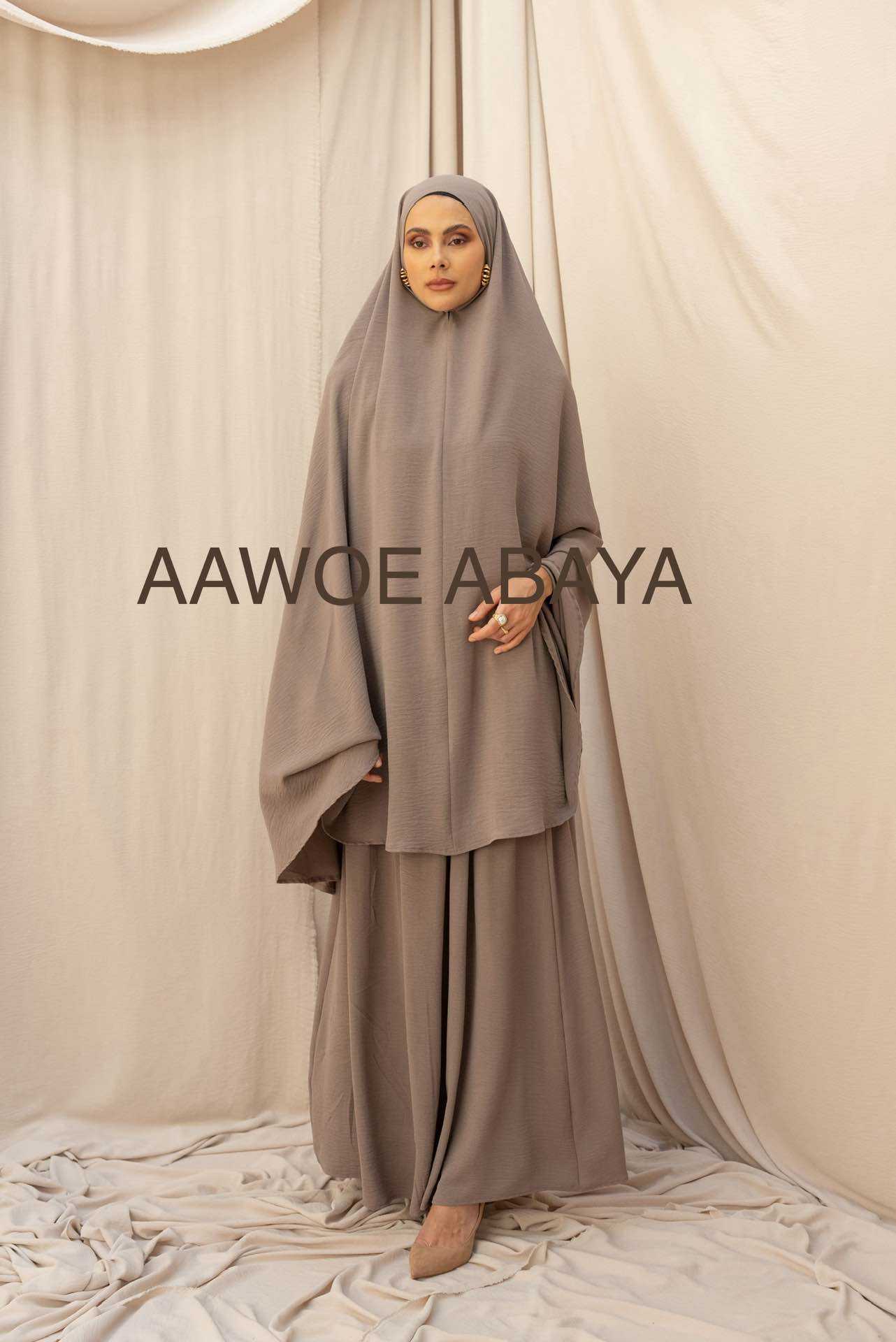 Aawoe Abaya - Wholesale Tops Set - Women's - Jilbab Janne Ready-to-Wear Elegant - 2801-SET44