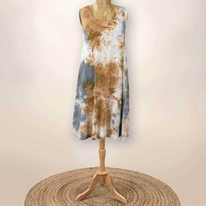 Nopal Susan Tank Midi Dress for wholesale by ReLoved by Honey and Me featuring Simply Saguaro