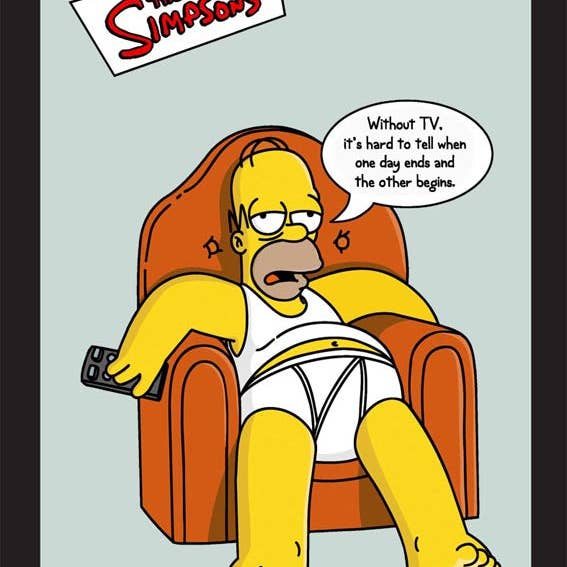 Espelho Decorativo - Simpsons - Homer Simpson Sem TV por atacado de Instant Gifts International