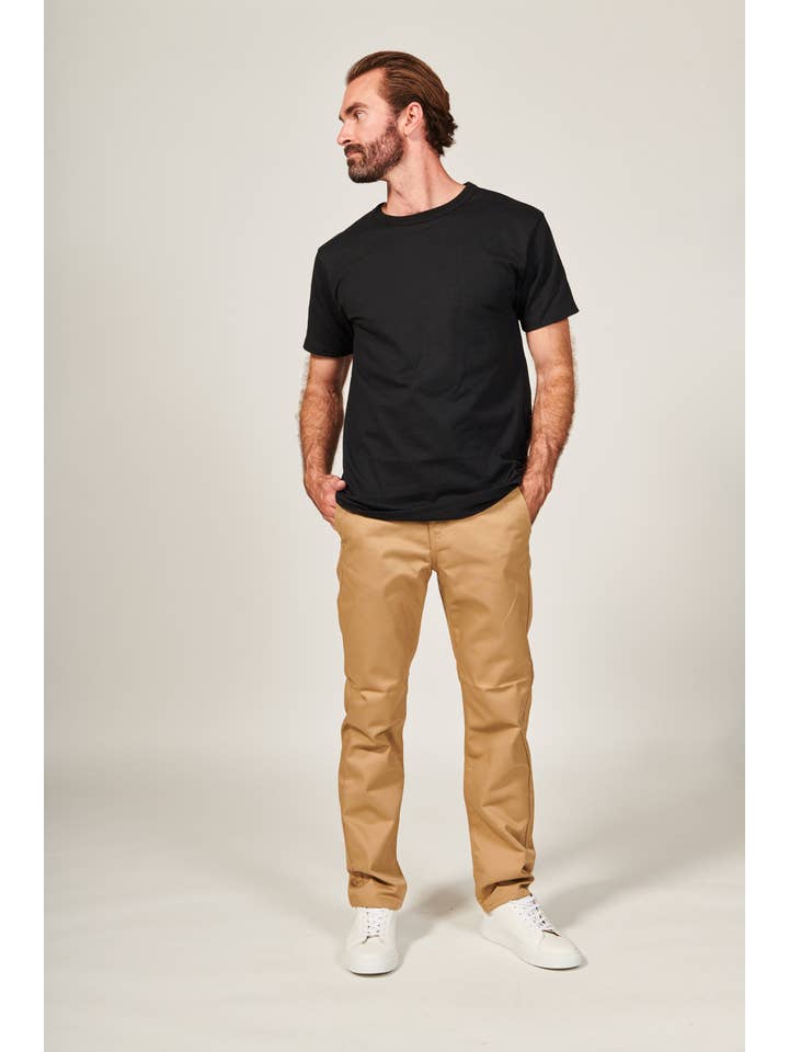 Khaki | Workwear Chino Classic for wholesale on Faire