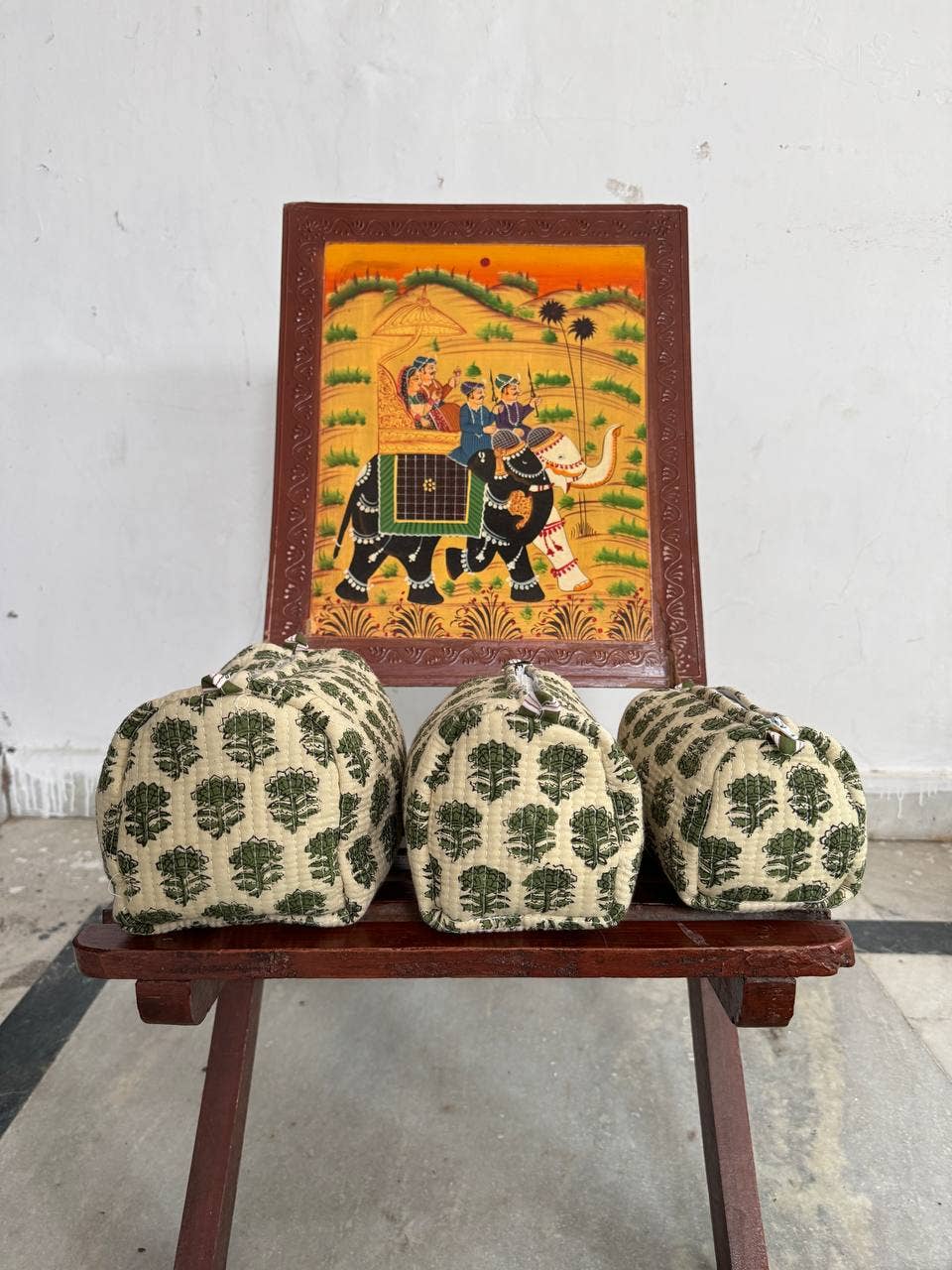 bhavnas boutique - Wholesale Make-up/cosmetic bag - Luxury 3 Piece Makeup Bag Tote Bag Chic Cosmetic Bags 6