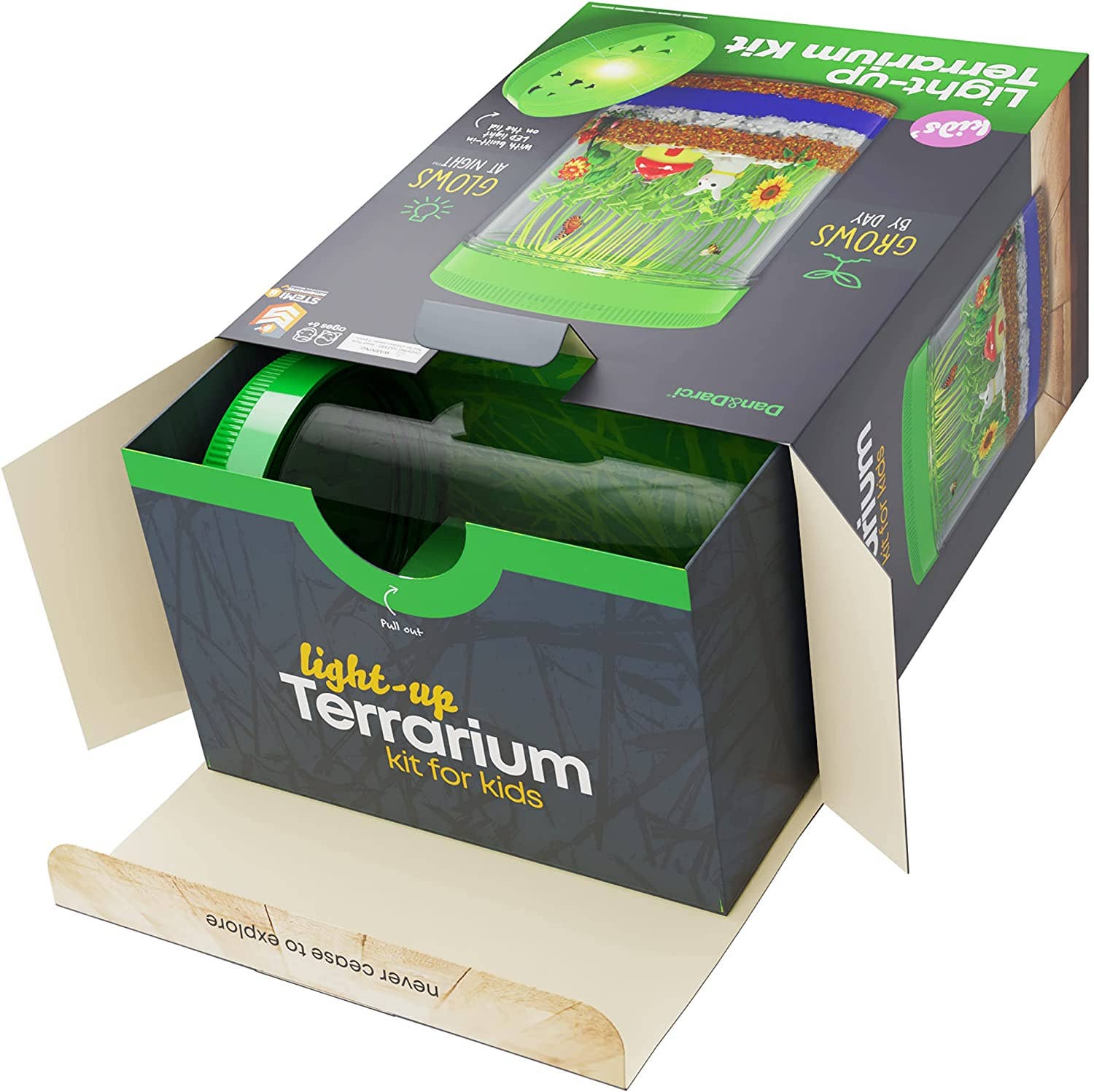 Dan&Darci - Wholesale DIY Craft Kit - Kids - Light-Up Terrarium Kit8