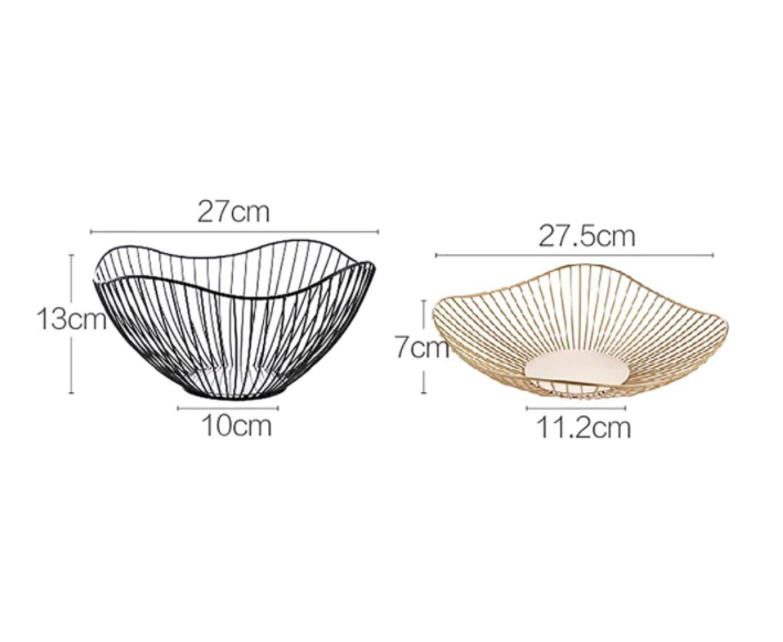 Homerely (We Cover All Import Duties) – wholesale Fruit basket – Irregular Desktop Fruit Basket6