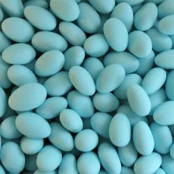 LS GROUP – Großhandel Bonbons – Blaue Dragees - Mandeln - 1KG0