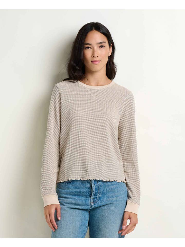 Toad&Co - Wholesale Knit Top - Women's - Foothill Long Sleeve Crew II F25
1