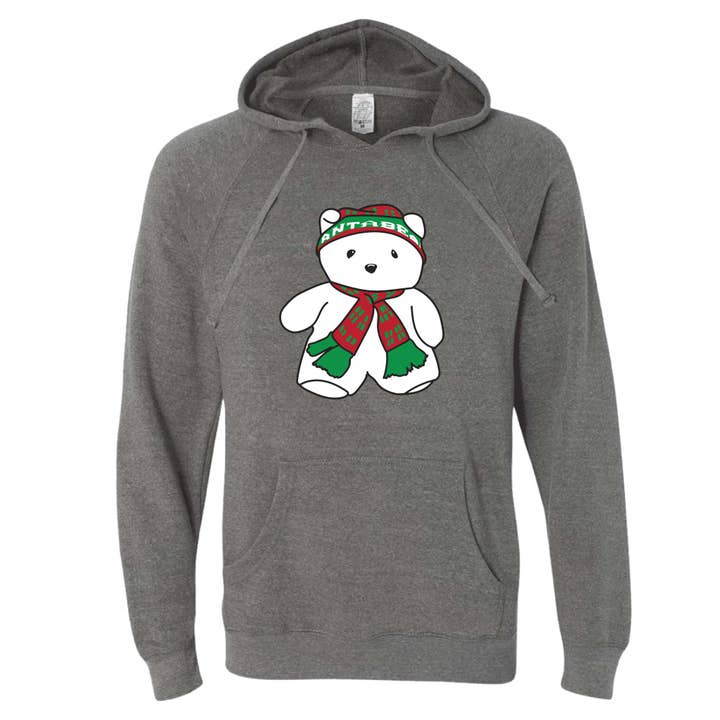 Sweat à capuche Santa Bear Minnesota pour la vente par Minnesota Awesome