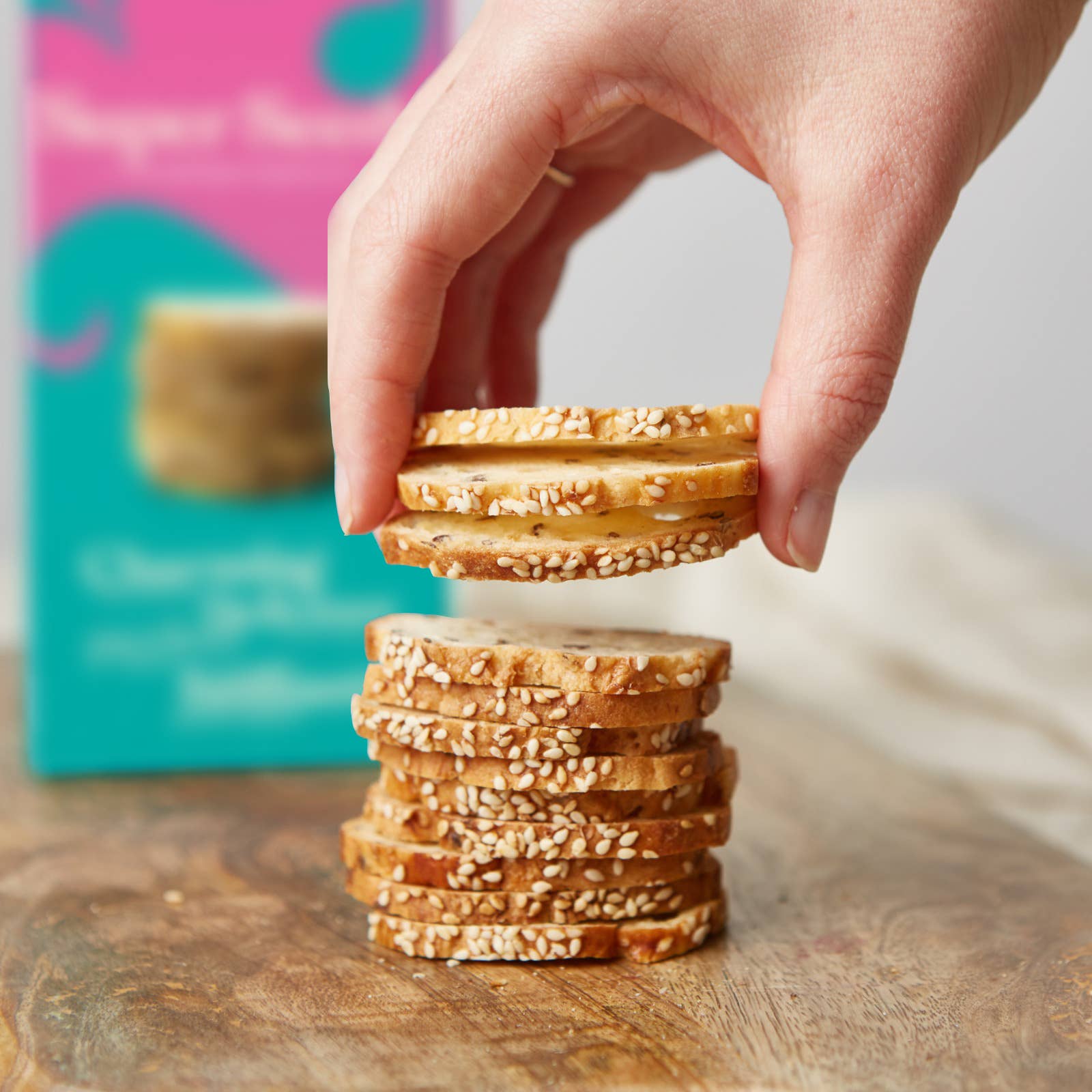 Belle & Wilde - Wholesale Crackers - Gluten Free Super Seedy Crackers3