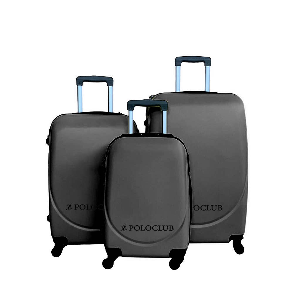 ALBAsrls - Wholesale Luggage - POLOCLUB 3-piece trolley set1