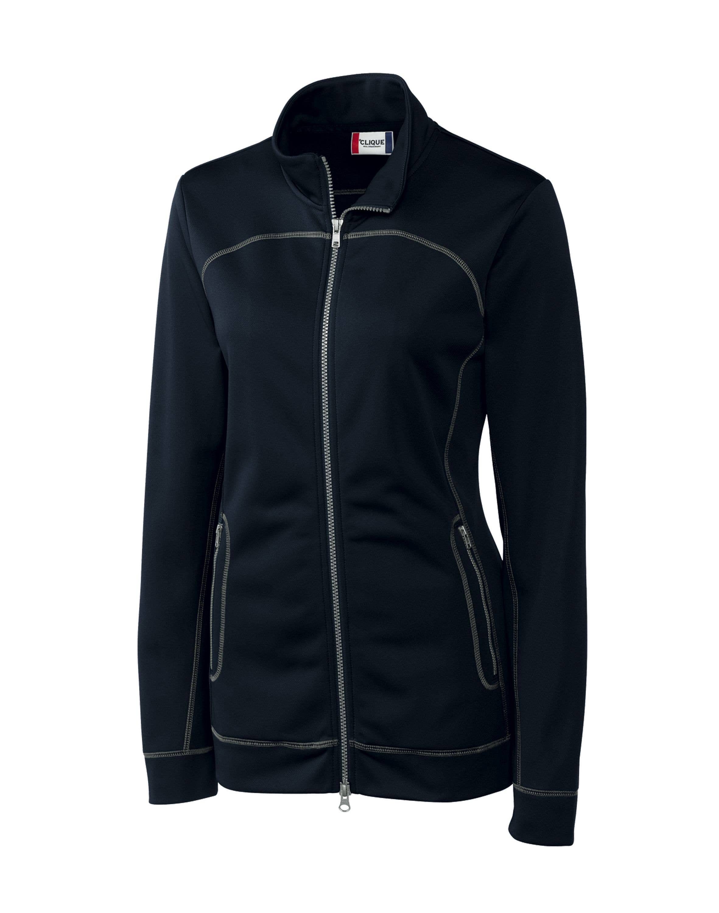Cutter & Buck - Wholesale Athletic Jacket - Women's - Clique Helsa Womens Full Zip Knit Jacket3
