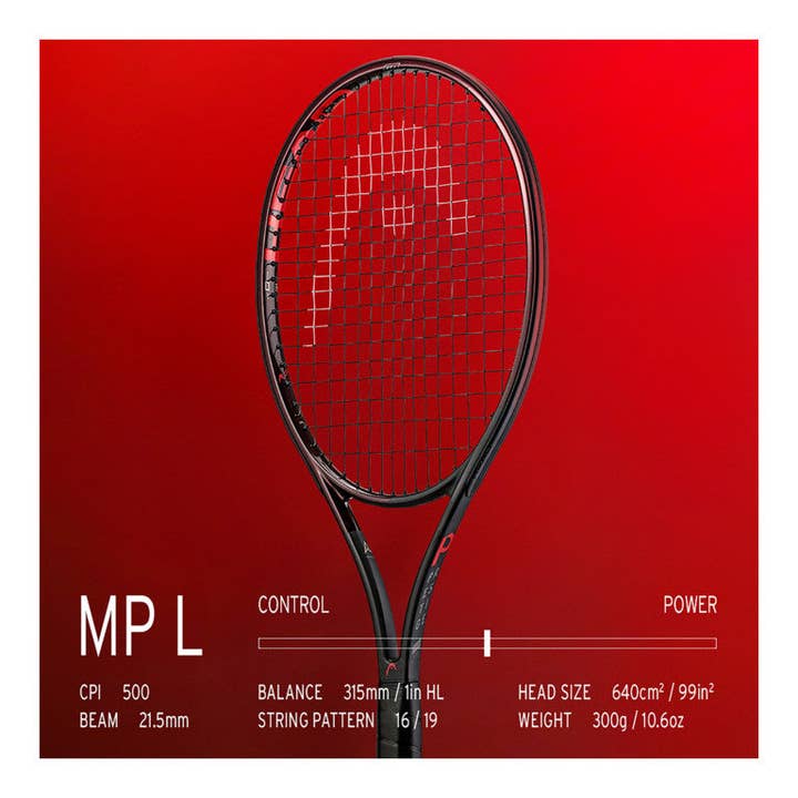 HRT ProShop - Vendita all'ingrosso Accessori sportivi - HEAD Prestige MP L