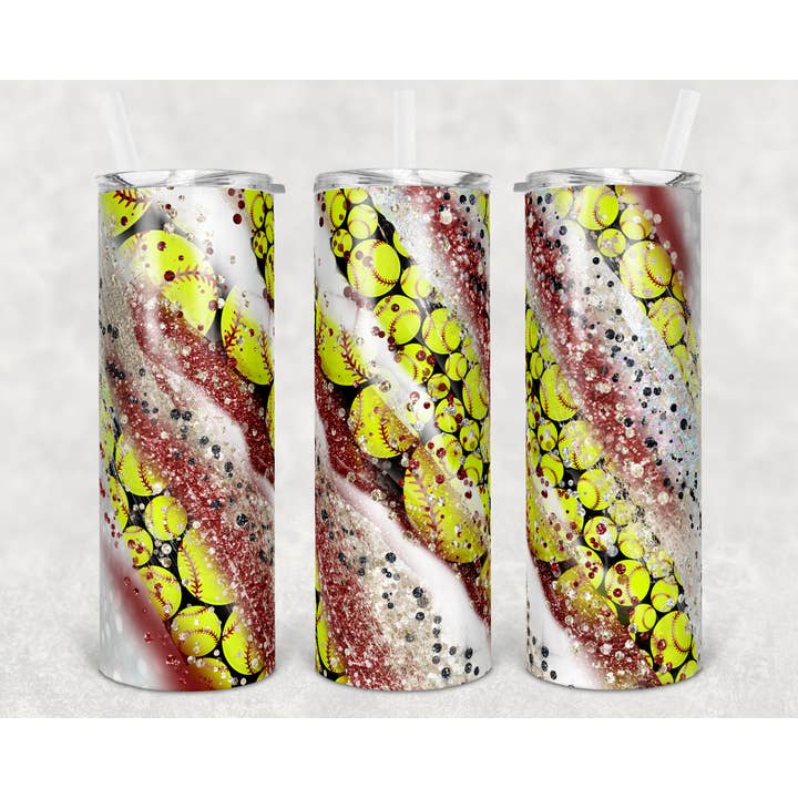 Softball Tumbler New Philadelphia Quakers Dover Tornadoes - for wholesale by That Shirt Shack