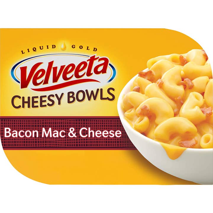 Shop The King - Wholesale Pasta - Velveeta Cheesy Bowls Bacon Mac & Cheese (9 oz Sleeve) (1-Bowl)
