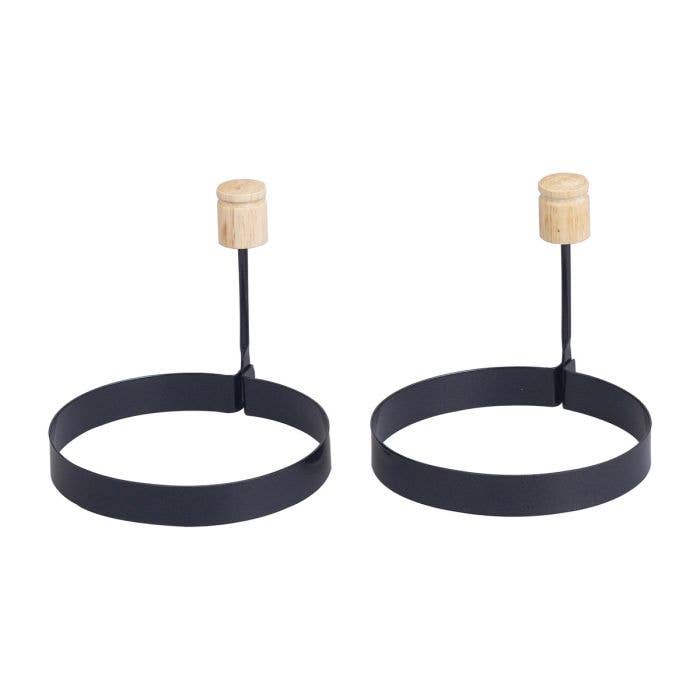 HIC Kitchen Non-Stick Egg Ring, Set Of 2 for wholesale by HIC - Harold Import Co.