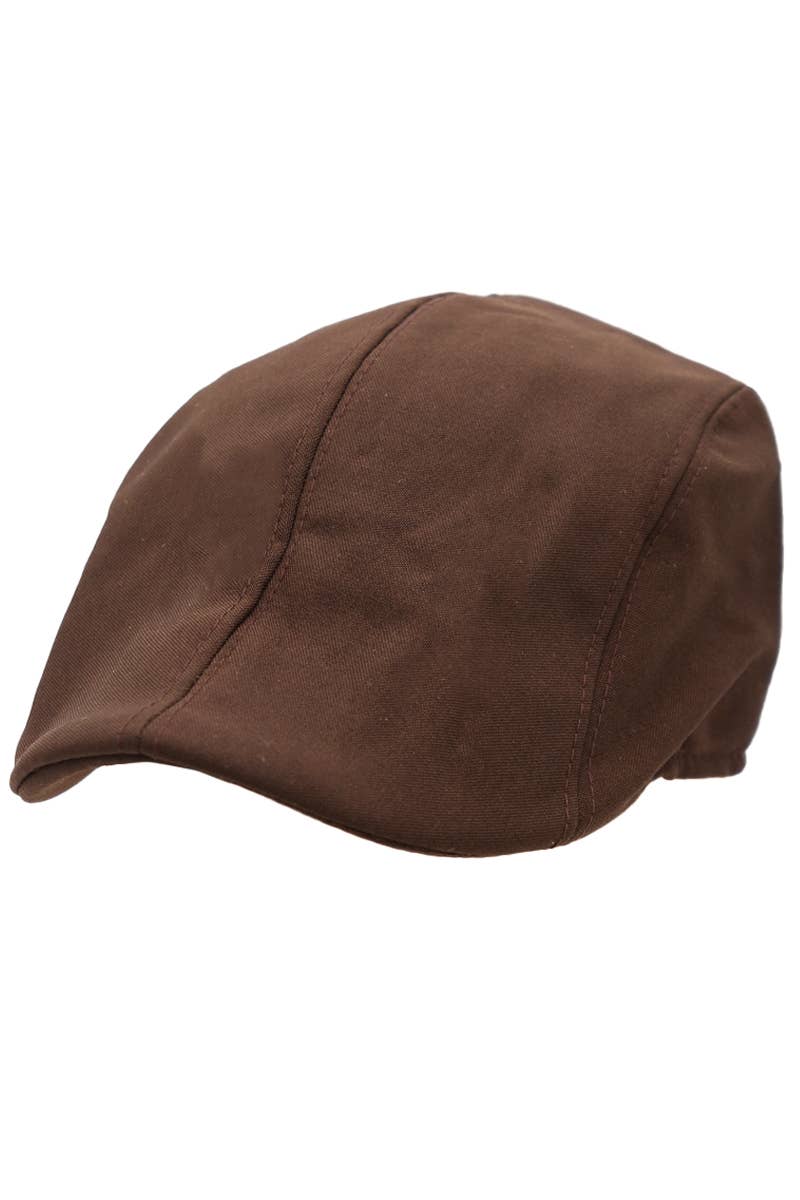 Cap Zone – wholesale Flat cap – Men's – Big Men's Classic Dark Neutral Flat Ivy Cap9