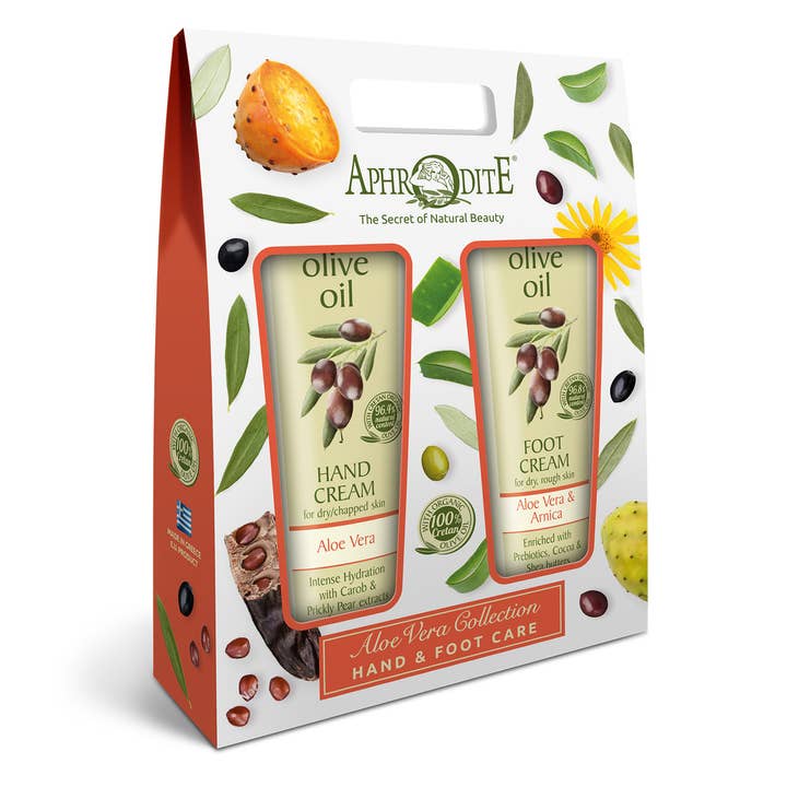 Aloe Vera Collection Hand- och fotvård för wholesale av Aphrodite Skin Care USA