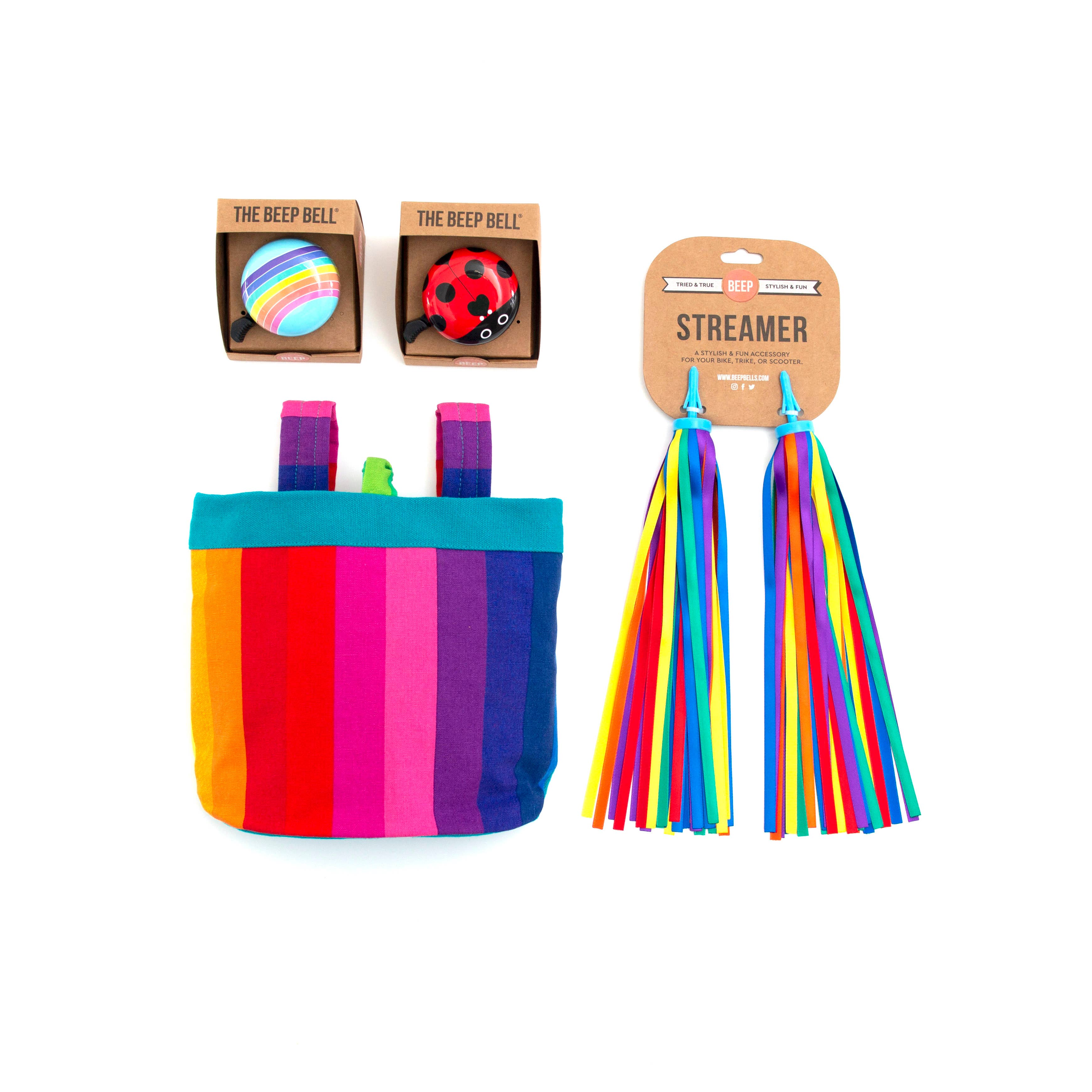 Beep - Wholesale Classic Toy - Kids - Classic Rainbow Bike & Scooter Streamer2