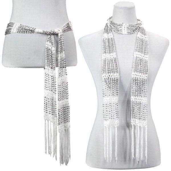 The Magic Scarf Company - Wholesale Scarf - Women's - 1755 - Shanghai Beaded Scarves/Sash51