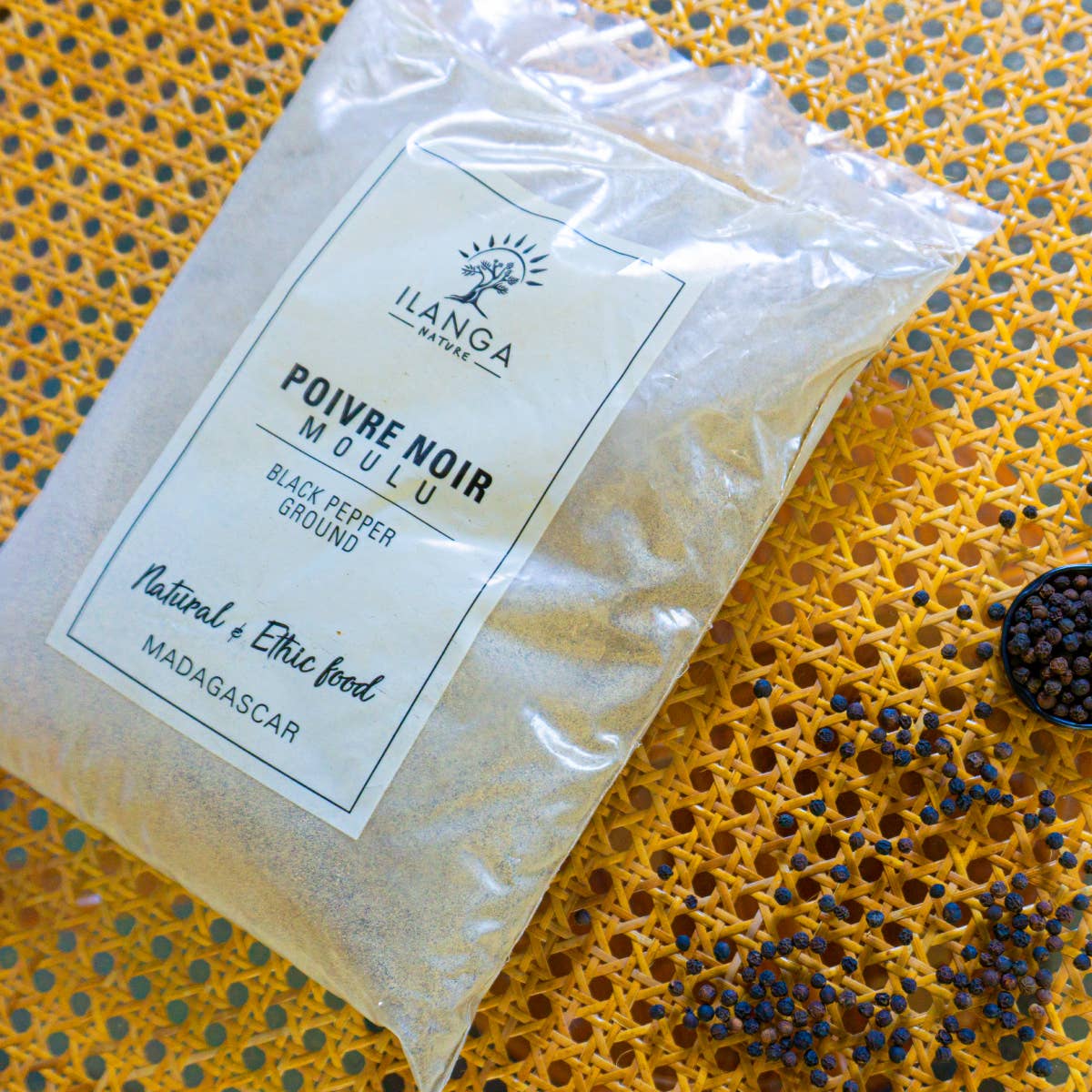 Ilanga Nature - Vente Poivre/grains de poivre - Poivre Noir Moulu 1kg1