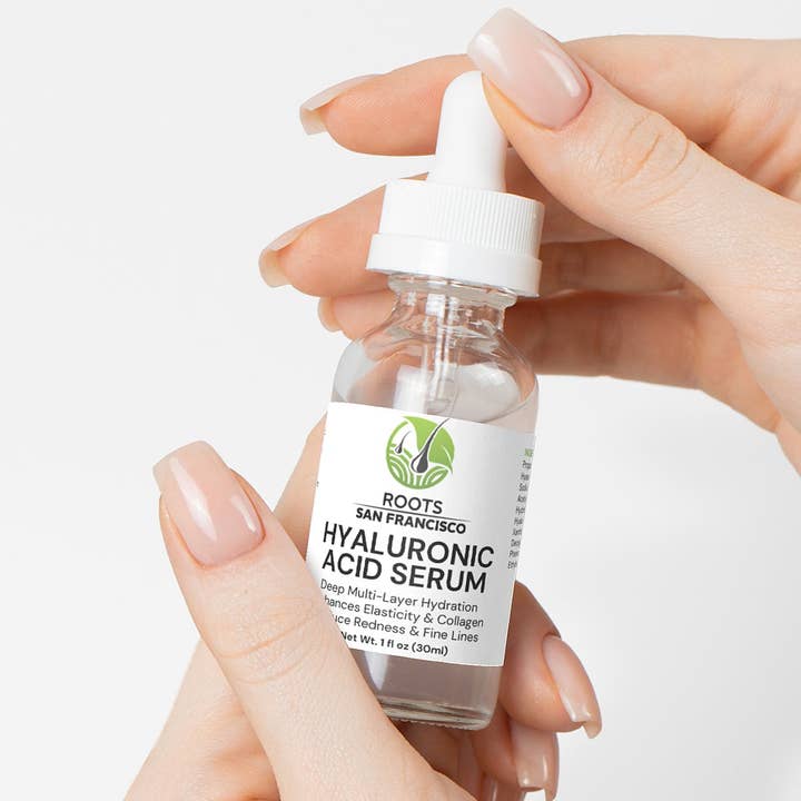 Hyaluronic Acid Serum for wholesale by Roots San Francisco