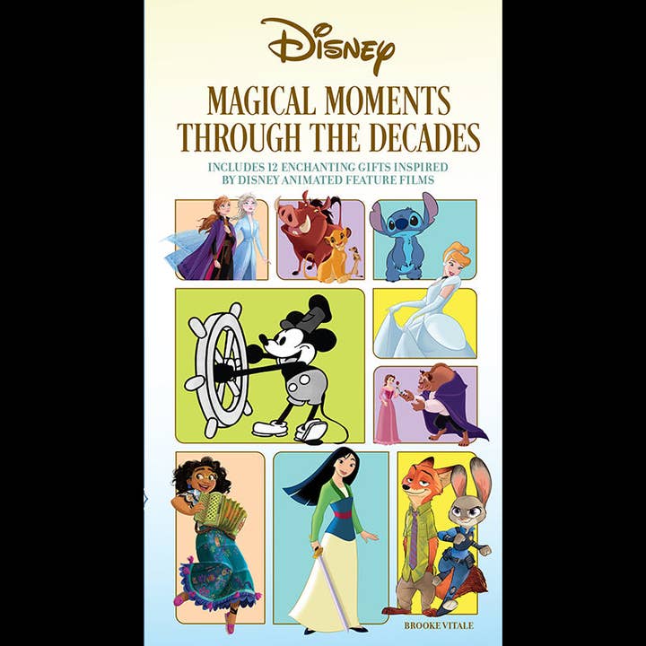Insight Editions - #1 Pop Culture Publisher - Vente Livre sur les arts et les divertissements - Disney : Moments magiques à travers les décennies - 12 cadeaux (PROMOTION !)