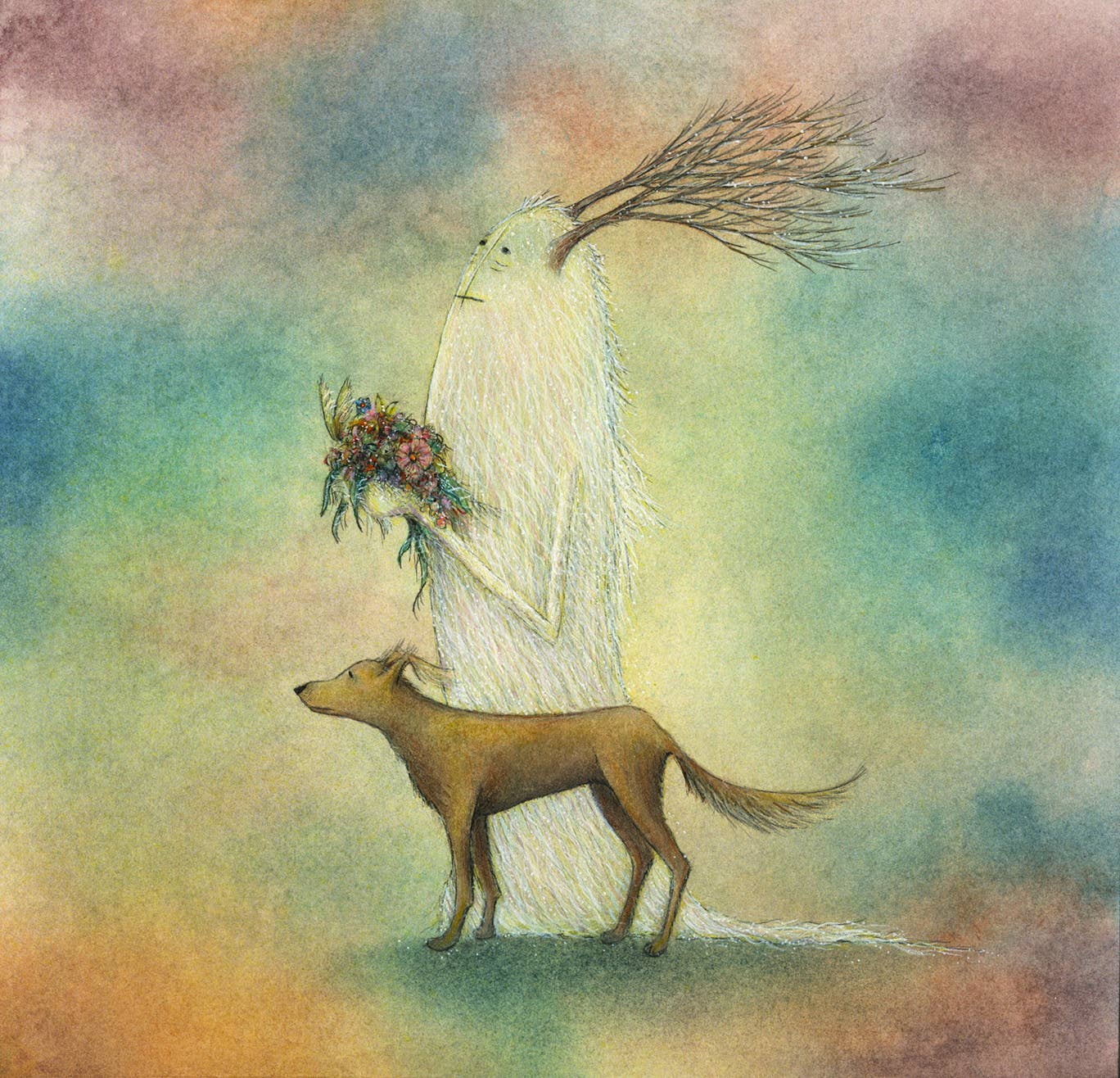 Obsolete World - Wholesale Art Print - "Seeking To Loom" Art Print