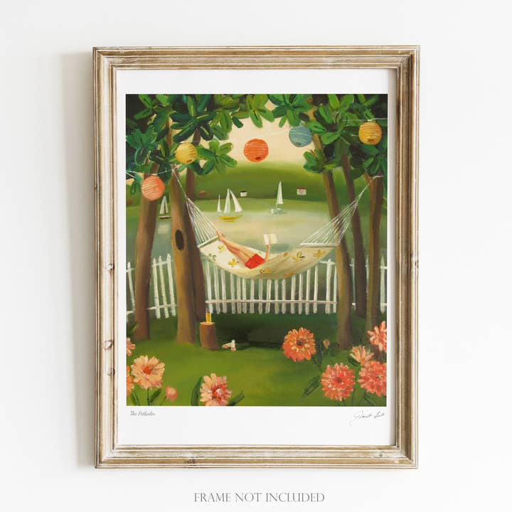 The Potboiler Art Print - 8.5" X 11" for wholesale by JANET HILL STUDIO