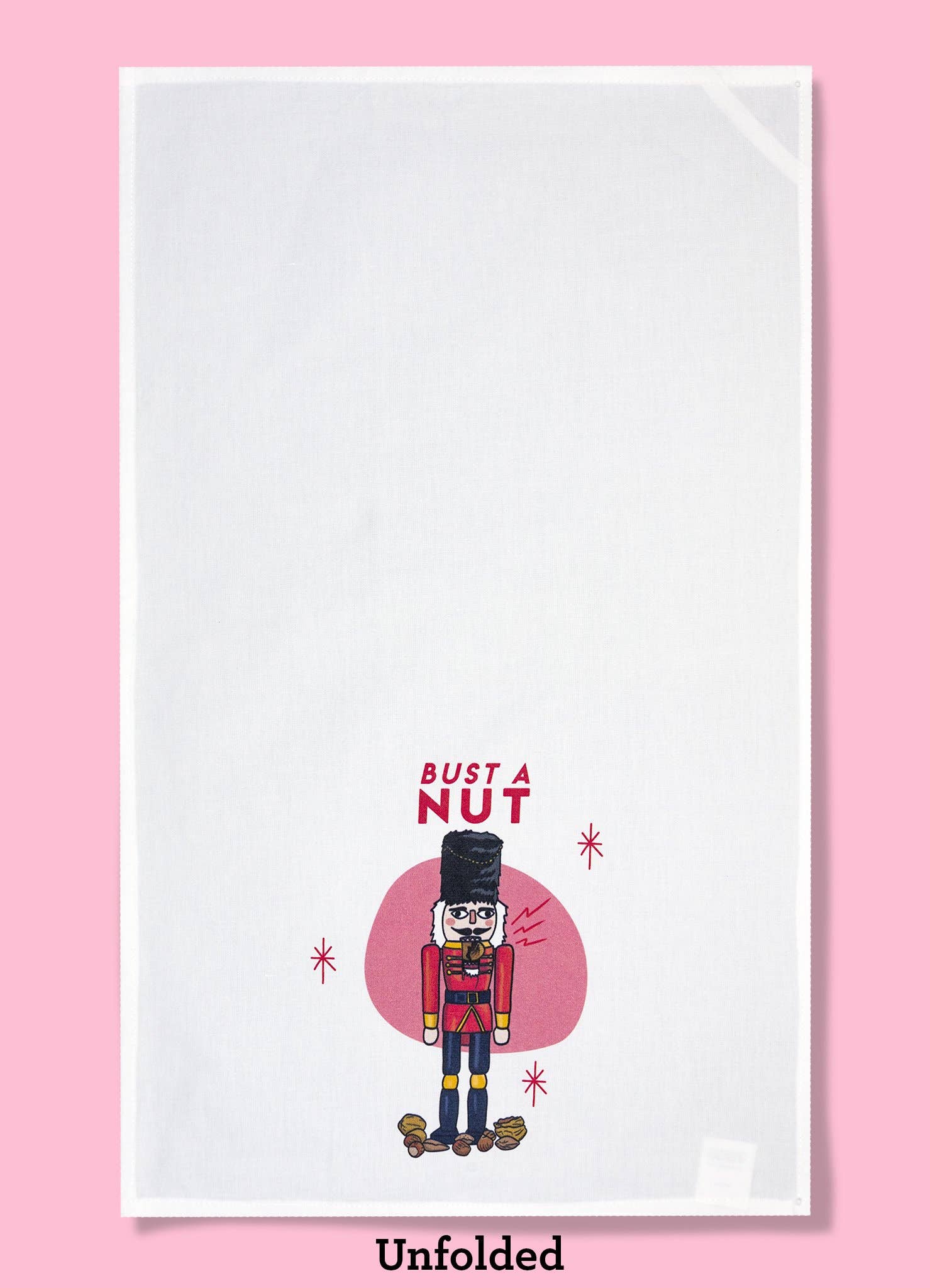 Bad Grandma Designs - Wholesale Tea Towel - Bust a Nut Dishtowel1