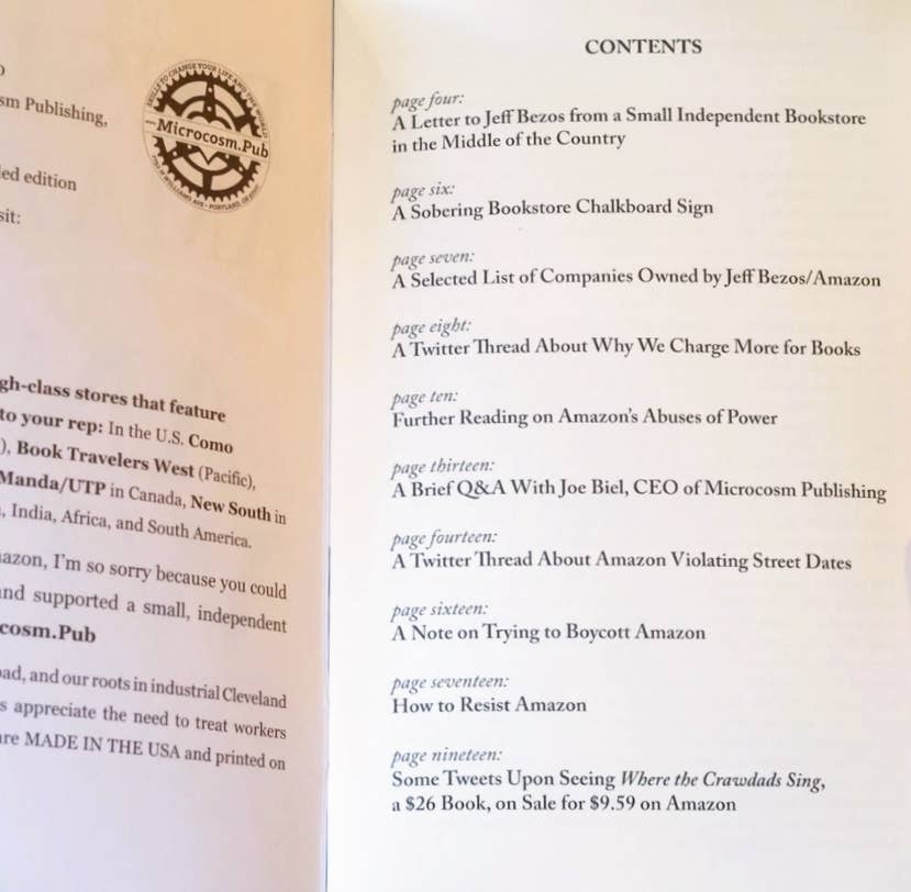 Microcosm Publishing & Distribution - Wholesale Business & Finance - How to Resist Amazon and Why (Zine)1