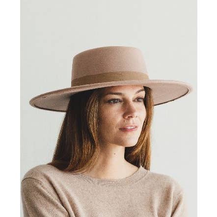 Queens INC - Vente Canotier – femme - Chapeau canotier à large bord - Ruban gros-grain assorti7