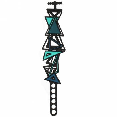 Batucada - Wholesale Bangle Bracelet - Kheops Bracelet Monochrome blue