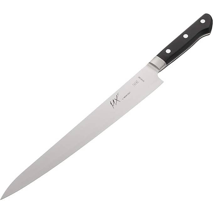 Barfly Mixology Gear & Mercer Culinary - Wholesale Kitchen/Utility Knife - MX3 VG-10 Steel Core Blade Sujihiki Knife, 270mm 10.6 Inch