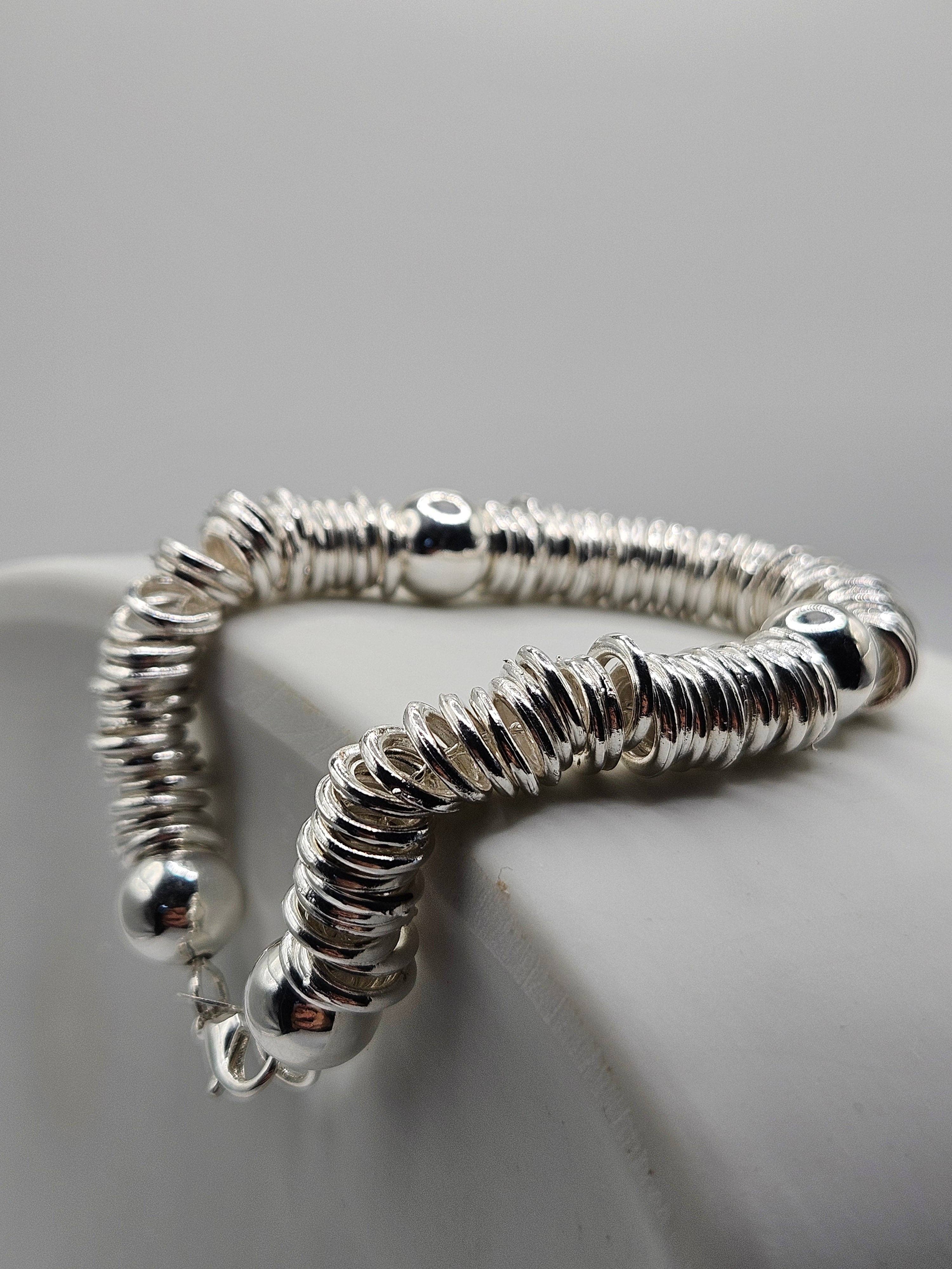 Vie Jewelry - Wholesale Link & Chain Bracelet - Moni Bracelet - Silver Link Bracelet - Stacking - Statement2
