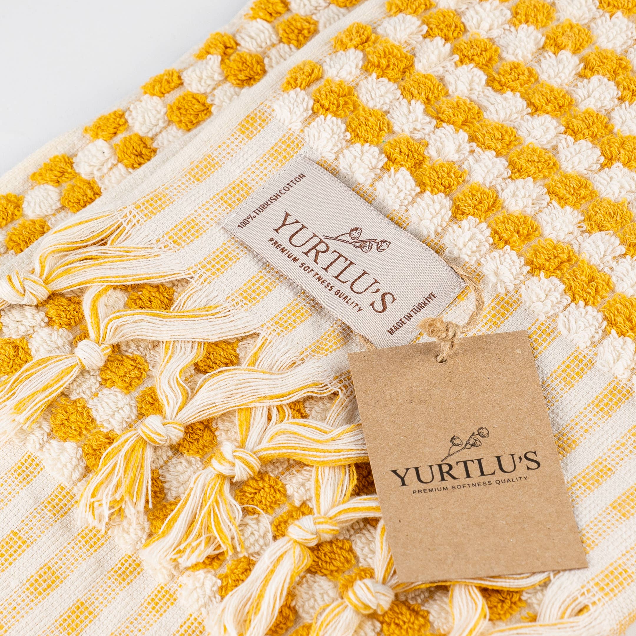 YURTLUS – wholesale Hand towel – Organic Bubble Series- Hand Towel 18x 37,Soft Thick Towel, Kitchen Towel28