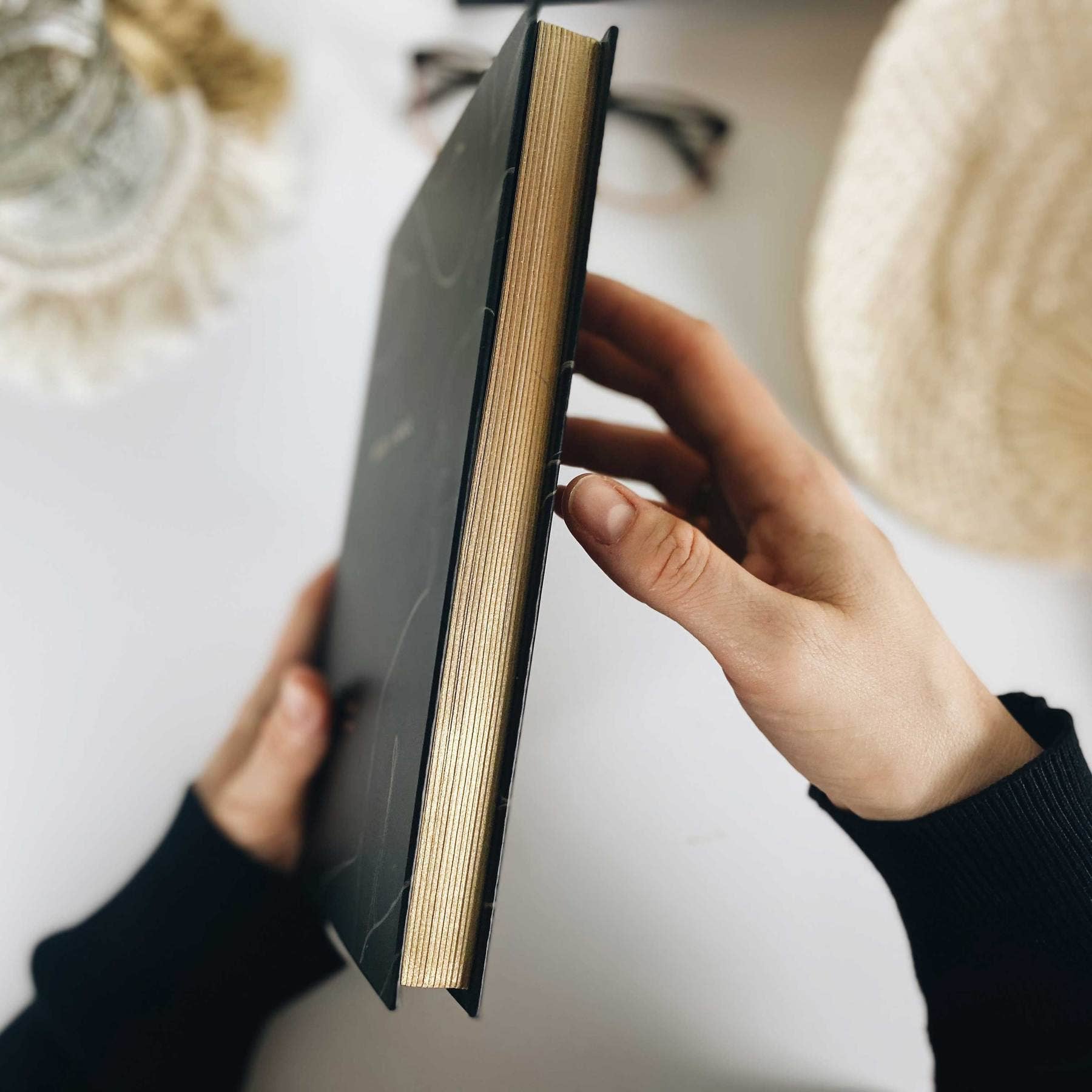 Blush And Gold – wholesale Journal/diary – Body + Soul Journal (Eclipse) gift for her, undated planner8