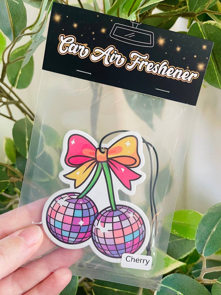 Disco Cherries Air Freshener for wholesale by Scents & Shenanigans Co
