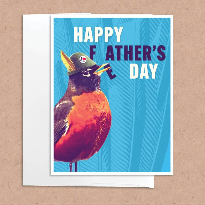 Joyeuse fête des P_ères carte de vœux drôle pour la fête des pères pour la vente par Colossal Sanders