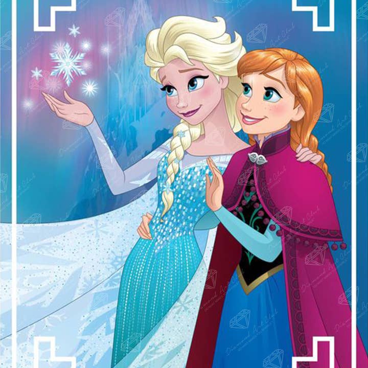 Elsa and Anna for wholesale by Diamond Art Club