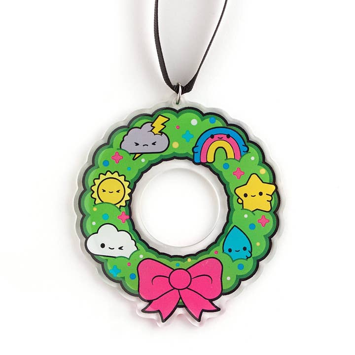 Weather Buds Wreath Ornament for wholesale by LuxCups Creative