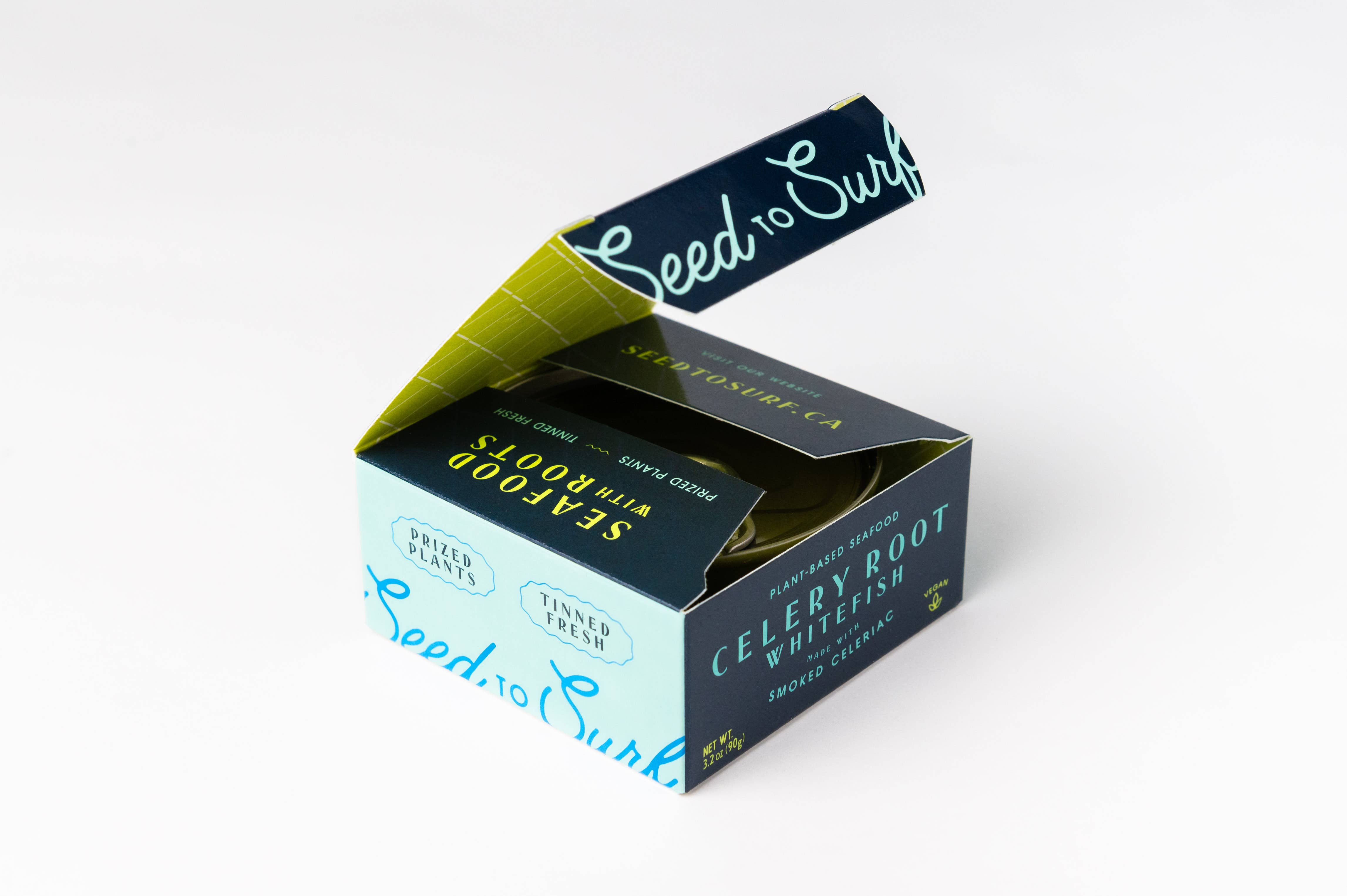 Seed to Surf - Wholesale Shelf Stable Prepared Meal - Celery Root Smoked Whitefish (Vegan)1