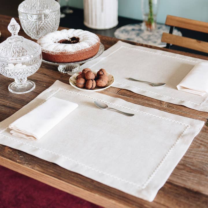 Tovaglietta americana Sophie | Made in Italy per la vendita all'ingrosso da parte di Misalù - Dress up your table