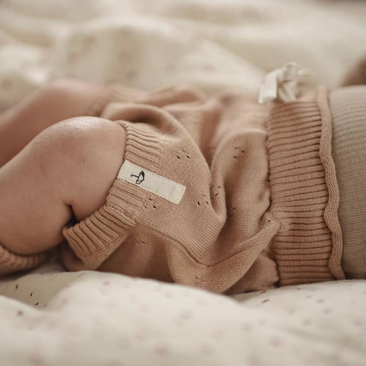 Saga Copenhagen - Wholesale New Mom Gift Box/Set - Wear & Wow Box - Nude Embroidered Premature Box - Clover an Ivory - Organic Cotton5