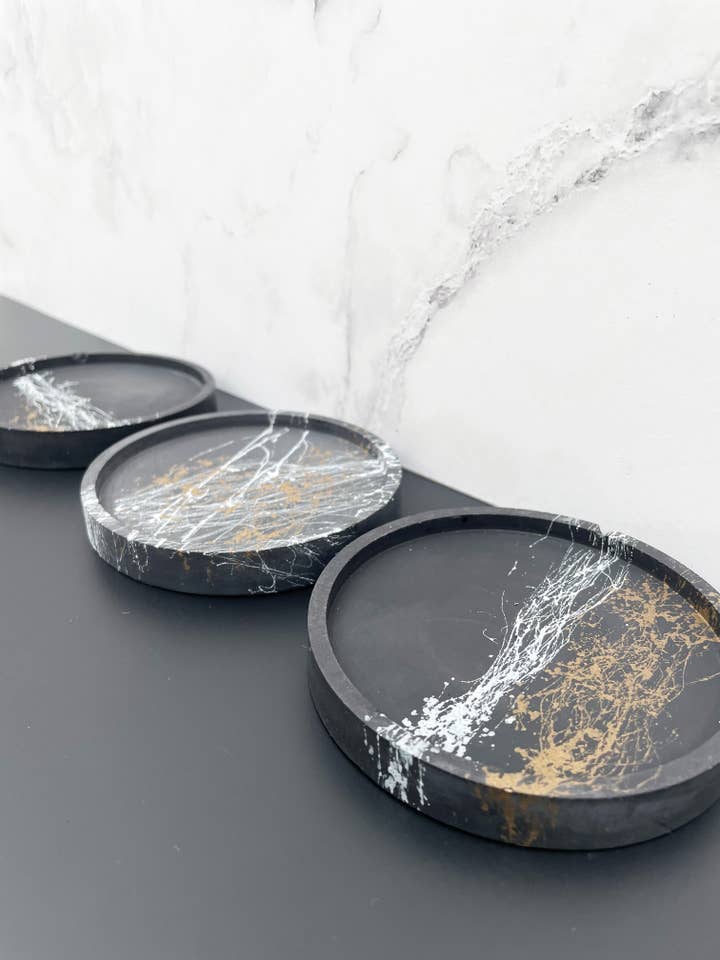 Ernst Round Coaster for wholesale by Maureen Luxe Studio